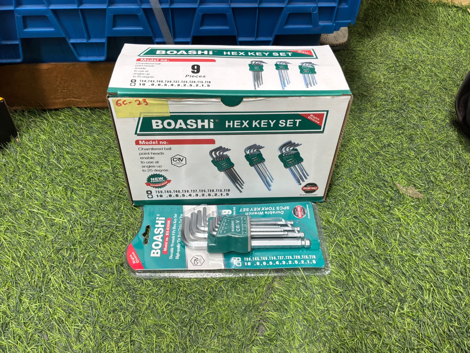 BOASHI® HEX KEY SET 9 Pieces